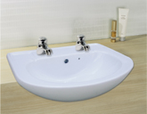 Semi Recessed Washbasin